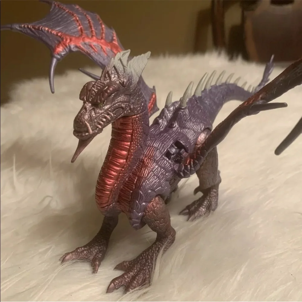 ❤️ 1996 purple Dragon by Hasbro INC - Picture 1 of 10